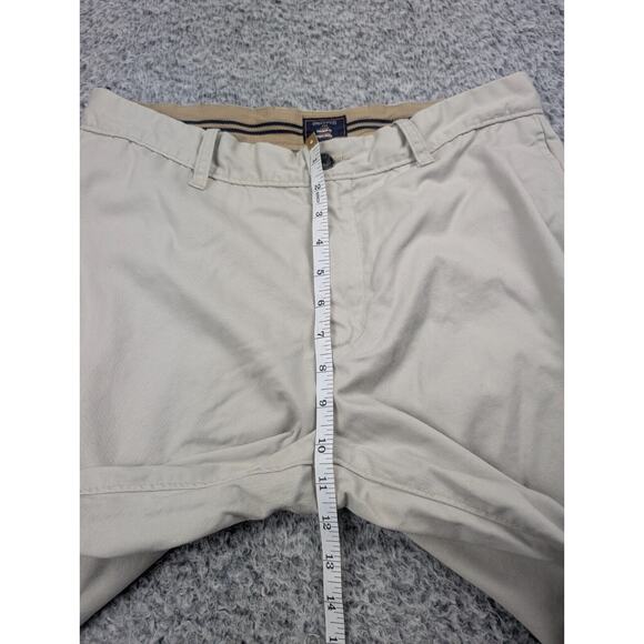 Gap Pants Mens 32X32 Beige Khakis Straight Fit Classiccore Casual Preppy Work - Picture 7 of 10
